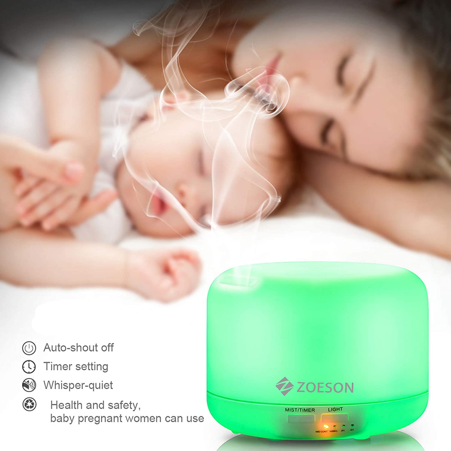Difusor de aceites esenciales zoeson