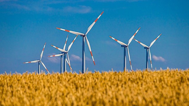 molinos de viento energía renovable