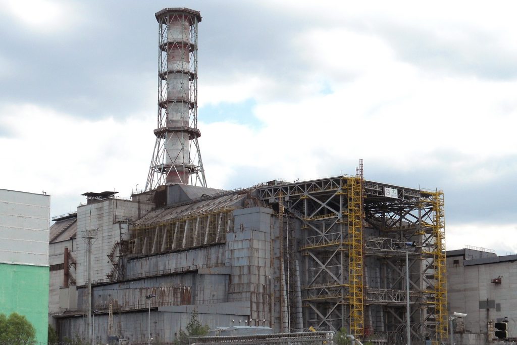 el sarcofago de chernobyl