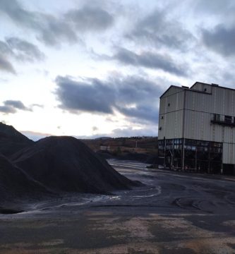Lavadero de mina en Fabero, El bierzo